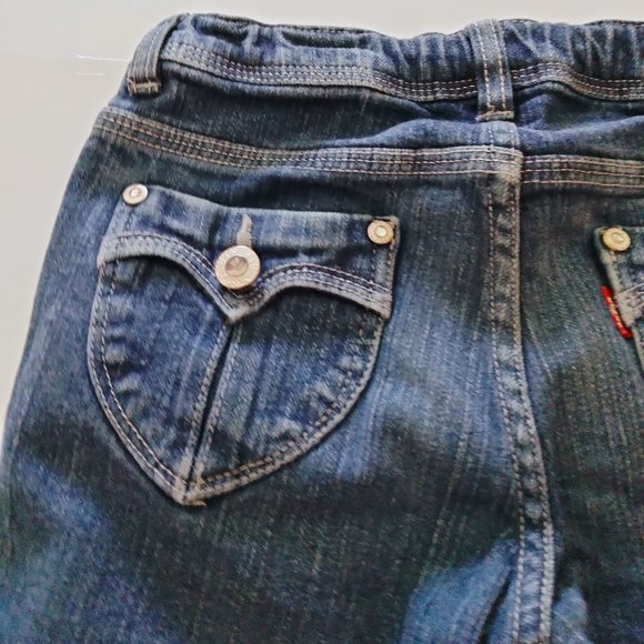 Levi's Girls Straight Leg Size 10 Bling - Picture 5 of 8